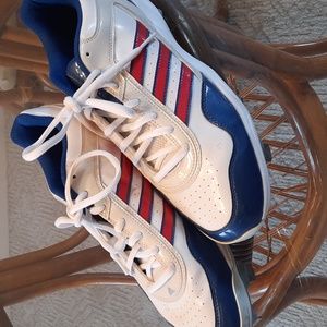 Womens Adidas softball metal cleats Size 9